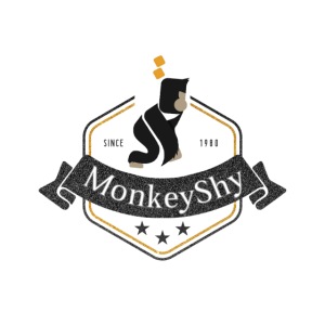 MonkeyShy logo fanion