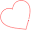 Two heart shapes - connected together