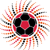Handball Punkte Spirale 3farbig