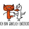 Fox and goose
