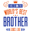Weltbester Bruder Hand