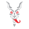 Krampus face