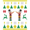 Tanzender Nussknacker Dabbing Nutcracker Knittered
