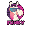 Funky - cool llama