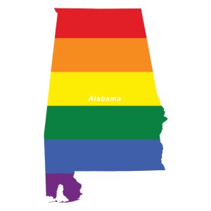 Alabama Rainbow Flag