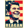 Ronald Reagan Propaganda Pop Art