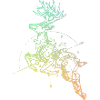 Deer with compass