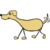 Funny Dog Drawing