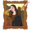 Dabbing Mona Lisa DAB dance dancing funny art