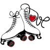 Senkel Rollkunstlauf Schuh 2