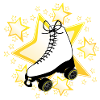 Figure skating star yellow