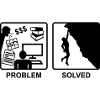 Climbing solves problems