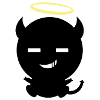 Petit bébé ange diable