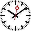 CLOCK - RAILWAY STATION - TICK TACK - CLOCK