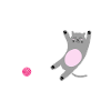 Pansome cat design