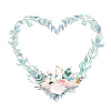 watercolour heart