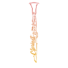 Klarinet blæseinstrument musikinstrument gave