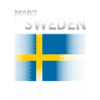 Sweden made in Swedish flag