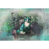 blue autumn fox