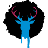 Deer patch graffiti