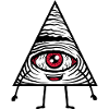 Comic Figure Eye