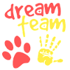 Dream Team Hand Dog Paw