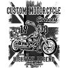 Motorcycle chopper biker motorcyclist
