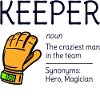 Goalie Goalie Definition Synonym Funny Humor