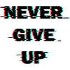 never give up krissel