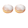 Donut bryster - sjovt karneval kostume Berliner