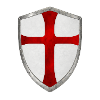 crusader cross templar shield crusade