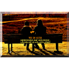 Banque d'affiches amour vieillissant - ensemble
