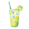 boissons fraîches au citron