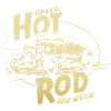 Hot rod garage V8