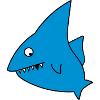 Funny shark