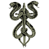Schlange Schwert Gotik Mode Fun Spass