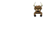 Highland cow in pocket