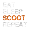 Stuntscooter Trickscooter eat sleep