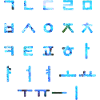 Hangul - Korean letters - language