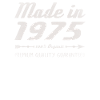 Made In 1975 Geburtstag Geschenk 47 Jahre Retro
