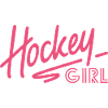 Logo de fille de hockey