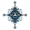 Celtic cross triskele