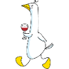 Goose with wine