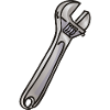 Universal wrench - English
