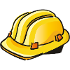 yellow construction helmet | hard hat