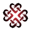 Celtic knot heart infinity