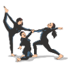 Dancer group choreography jazz dance