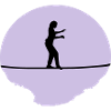 Slacklining Woman