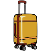 rolling suitcase