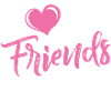 best friends heart